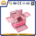 Aluminium Cosmetic Beauty Box for Makeup Storage